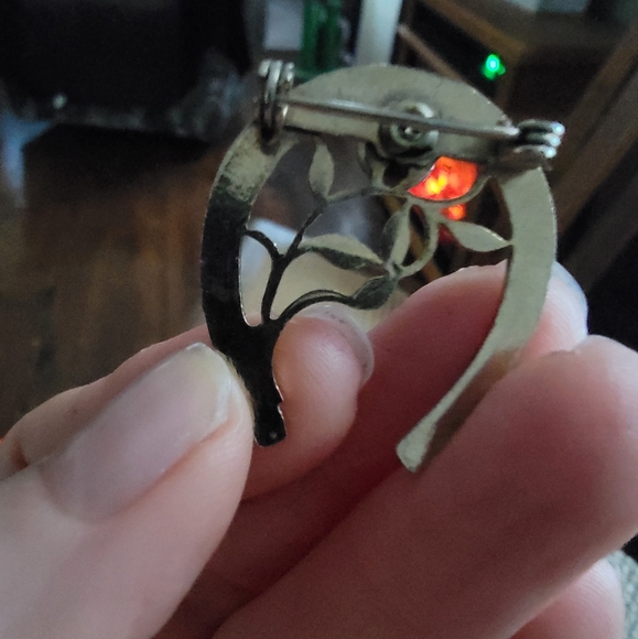 Horseshoe Vintage lucky brooch - Picture 6 of 8